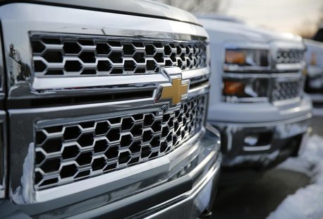 2014 Chevrolet Silverado pick up trucks are pictured in Thurmont, Maryland February 6, 2014. REUTERS/Gary Cameron 2014 Chevrolet Silverado pick up trucks are pictured in Thurmont, Maryland February 6, 2014. REUTERS/Gary Cameron