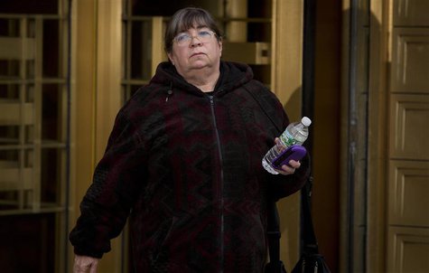 Bernie Madoff's former secretary, Annette Bongiorno departs Manhattan Federal Court in the Manhattan Borough of New York February 24, 2014. Bernie Madoff's former secretary, Annette Bongiorno departs Manhattan Federal Court in the Manhattan Borough of New York February 24, 2014.