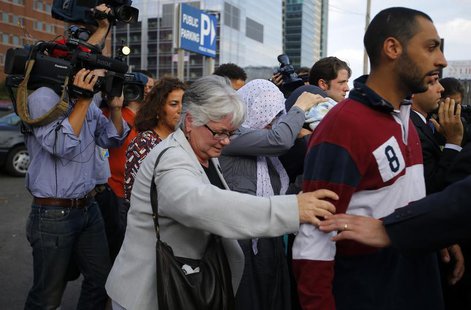 Family members of Tamerlan and Dzhokhar Tsarnaev leave the federal courthouse following the arraignment of accused Boston Marathon bomber Dz Family members of Tamerlan and Dzhokhar Tsarnaev leave the federal courthouse following the arraignment of accused Boston Marathon bomber Dz
