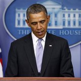 U.S. President Barack Obama delivers remarks on the situation in Ukraine from the press briefing room at the White House in Washington, Febr U.S. President Barack Obama delivers remarks on the situation in Ukraine from the press briefing room at the White House in Washington, Febr
