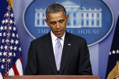 U.S. President Barack Obama delivers remarks on the situation in Ukraine from the press briefing room at the White House in Washington, Febr U.S. President Barack Obama delivers remarks on the situation in Ukraine from the press briefing room at the White House in Washington, Febr