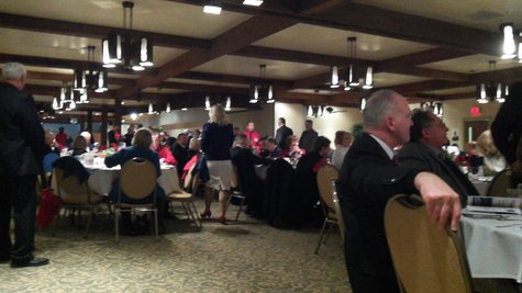 Hundreds turned out at Pines West for the annual republican event. Many prominent officials, including Speaker Jace Bolger of Marshall and Secretary of State Ruth Johnson were also on hand. Hundreds turned out at Pines West for the annual republican event. Many prominent officials, including Speaker Jace Bolger of Marshall and Secretary of State Ruth Johnson were also on hand.