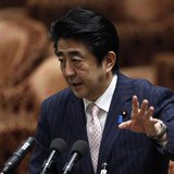 Japan's Prime Minister Shinzo Abe speaks during a lower house budget committee session at the parliament in Tokyo February 20, 2014. REUTERS Japan's Prime Minister Shinzo Abe speaks during a lower house budget committee session at the parliament in Tokyo February 20, 2014. REUTERS