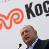 Koc Holding Chairman Mustafa Koc makes a speech during the opening ceremony of the 12th Istanbul Biennial September 15, 2011. REUTERS/Murad Koc Holding Chairman Mustafa Koc makes a speech during the opening ceremony of the 12th Istanbul Biennial September 15, 2011. REUTERS/Murad