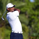 Mar 1, 2014; Palm Beach Gardens, FL, USA; Tiger Woods on the 8th tee during the third round of The Honda Classic golf tournament at PGA Nati Mar 1, 2014; Palm Beach Gardens, FL, USA; Tiger Woods on the 8th tee during the third round of The Honda Classic golf tournament at PGA Nati