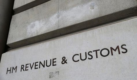 The name is engraved into the stone on the entrance to the HM Revenue & Customs building in Whitehall, central London December 14, 2012. REU The name is engraved into the stone on the entrance to the HM Revenue & Customs building in Whitehall, central London December 14, 2012. REU