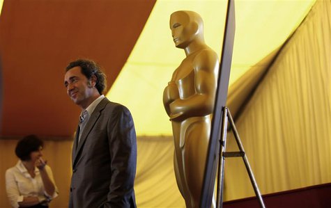 Italian director Paolo Sorrentino of "The Great Beauty" poses during the 86th Academy Awards foreign film nominee preview at the Dolby Theat Italian director Paolo Sorrentino of "The Great Beauty" poses during the 86th Academy Awards foreign film nominee preview at the Dolby Theat