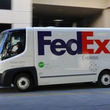 An all-electric Federal Express delivery truck is seen in San Diego, California September 24, 2013. REUTERS/Mike Blake An all-electric Federal Express delivery truck is seen in San Diego, California September 24, 2013. REUTERS/Mike Blake