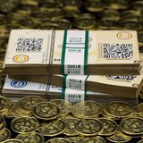 Some of Bitcoin enthusiast Mike Caldwell's coins and paper vouchers, often called "paper wallets", are pictured at his office in this photo Some of Bitcoin enthusiast Mike Caldwell's coins and paper vouchers, often called "paper wallets", are pictured at his office in this photo