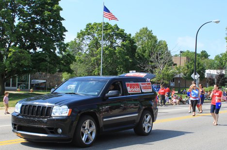 Michigan Legislature senator Rebekah Warren waves to the crowd in the 2011 Ypsilanti Independence Day Parade, July 4, Michigan Avenue, Ypsilanti, Michigan. (Courtesy Wikimedia Commons.) Michigan Legislature senator Rebekah Warren waves to the crowd in the 2011 Ypsilanti Independence Day Parade, July 4, Michigan Avenue, Ypsilanti, Michigan. (Courtesy Wikimedia Commons.)