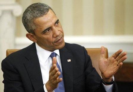 U.S. President Barack Obama comments to reporters on the situation in Ukraine before meeting with Israel's Prime Minister Benjamin Netanyahu U.S. President Barack Obama comments to reporters on the situation in Ukraine before meeting with Israel's Prime Minister Benjamin Netanyahu