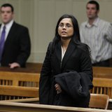 Annie Dookhan, a former chemist at the Hinton State Laboratory Institute, listens to the judge during her arraignment at Brockton Superior C Annie Dookhan, a former chemist at the Hinton State Laboratory Institute, listens to the judge during her arraignment at Brockton Superior C