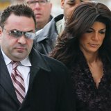Teresa Giudice, 41, (R) and her husband Giuseppe "Joe" Giudice, 43, (L) arrive at the Federal Court in Newark, New Jersey, March 4, 2014. RE Teresa Giudice, 41, (R) and her husband Giuseppe "Joe" Giudice, 43, (L) arrive at the Federal Court in Newark, New Jersey, March 4, 2014. RE