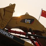 A Caterpillar excavator is displayed at the China Coal and Mining Expo 2013 in Beijing October 22, 2013. Picture taken October 22, 2013. REU A Caterpillar excavator is displayed at the China Coal and Mining Expo 2013 in Beijing October 22, 2013. Picture taken October 22, 2013. REU