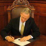 Gov. Dennis Daugaard signed more bills into law (KELO File) Gov. Dennis Daugaard signed more bills into law (KELO File)