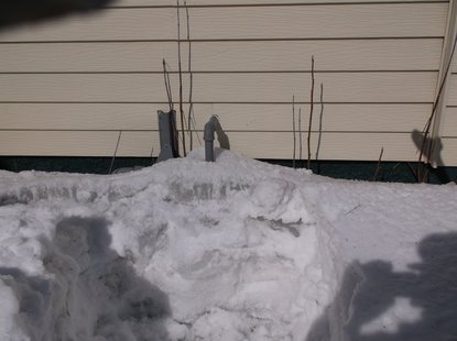 A snowed in gas meter (courtesy Wisconsin Public Service) A snowed in gas meter (courtesy Wisconsin Public Service)