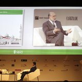 Former Federal Reserve Chairman Ben Bernanke (L) talks during Global Financial Markets Forum in Abu Dhabi March 4, 2014. REUTERS/Ahmed Jadal Former Federal Reserve Chairman Ben Bernanke (L) talks during Global Financial Markets Forum in Abu Dhabi March 4, 2014. REUTERS/Ahmed Jadal