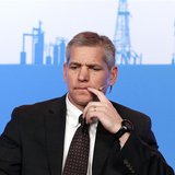 Russ Girling, chief executive of TransCanada Corp, waits to speak at the annual IHS CERAWeek conference in Houston, Texas March 4, 2014. REU Russ Girling, chief executive of TransCanada Corp, waits to speak at the annual IHS CERAWeek conference in Houston, Texas March 4, 2014. REU