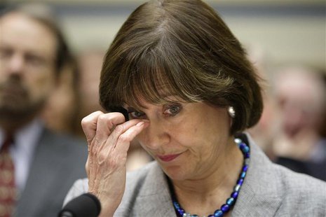 U.S. Internal Revenue Service Director of Exempt Organizations Lois Lerner waits before a House Oversight and Government Reform Committee he U.S. Internal Revenue Service Director of Exempt Organizations Lois Lerner waits before a House Oversight and Government Reform Committee he