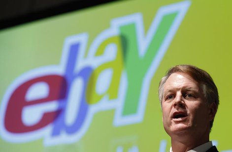 eBay Inc President and CEO John Donahoe speaks during a news conference in Tokyo May 9, 2012. REUTERS/Yuriko Nakao eBay Inc President and CEO John Donahoe speaks during a news conference in Tokyo May 9, 2012. REUTERS/Yuriko Nakao