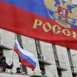 Ukraine on raised its flag over the government headquarters in the eastern city of Donetsk where a Russian flag had stood since Saturday. Reuters/Valeriy Bilokryl Ukraine on raised its flag over the government headquarters in the eastern city of Donetsk where a Russian flag had stood since Saturday. Reuters/Valeriy Bilokryl