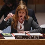 U.S. Ambassador to the United Nations Samantha Power speaks during a Security Council meeting on the crisis in Ukraine, at the U.N. headquar U.S. Ambassador to the United Nations Samantha Power speaks during a Security Council meeting on the crisis in Ukraine, at the U.N. headquar