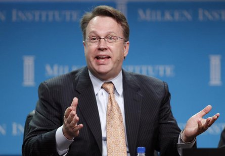 John Williams, president and chief executive of the Federal Reserve Bank of San Francisco, speaks in a panel discussion titled "U.S. Overvie John Williams, president and chief executive of the Federal Reserve Bank of San Francisco, speaks in a panel discussion titled "U.S. Overvie