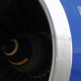 A Rolls-Royce aircraft engine of a British Airways (BA) Boeing 747 passenger aircraft is seen at Heathrow Airport in west London April 7, 20 A Rolls-Royce aircraft engine of a British Airways (BA) Boeing 747 passenger aircraft is seen at Heathrow Airport in west London April 7, 20