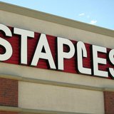 The sign outside of the Staples store is pictured in Broomfield, Colorado August 17, 2011 as the back-to-school shopping season begins. REUT The sign outside of the Staples store is pictured in Broomfield, Colorado August 17, 2011 as the back-to-school shopping season begins. REUT