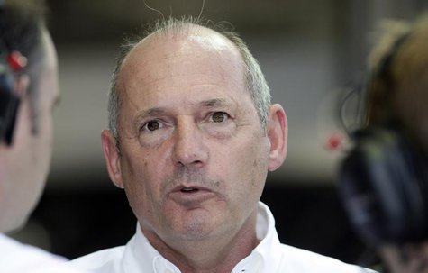 Chairman of McLaren Ron Dennis speaks before a practice session for the Singapore F1 Grand Prix September 27, 2008. REUTERS/Bazuki Muhammad Chairman of McLaren Ron Dennis speaks before a practice session for the Singapore F1 Grand Prix September 27, 2008. REUTERS/Bazuki Muhammad