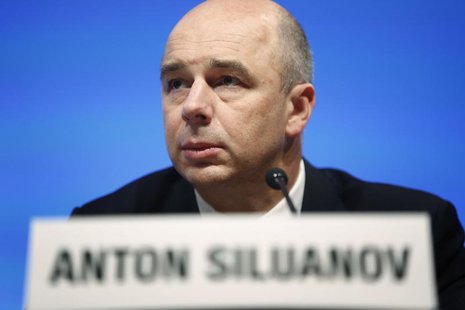 Russia's Finance Minister Anton Siluanov holds a news briefing after a G20 meeting at the start of the annual IMF-World Bank fall meetings i Russia's Finance Minister Anton Siluanov holds a news briefing after a G20 meeting at the start of the annual IMF-World Bank fall meetings i