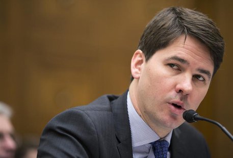 Mark Wetjen, acting chairman of the Commodity Futures Trading Commission, testifies to the House Financial Services Committee about the effe Mark Wetjen, acting chairman of the Commodity Futures Trading Commission, testifies to the House Financial Services Committee about the effe