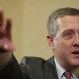 James Bullard, President of the St. Louis Federal Reserve Bank, speaks during an interview with Reuters in Boston, Massachusetts August 2, 2 James Bullard, President of the St. Louis Federal Reserve Bank, speaks during an interview with Reuters in Boston, Massachusetts August 2, 2