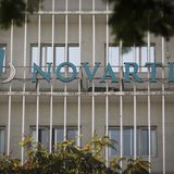 A Novartis logo is pictured on its headquarters building in Mumbai February 6, 2014. REUTERS/Danish Siddiqui A Novartis logo is pictured on its headquarters building in Mumbai February 6, 2014. REUTERS/Danish Siddiqui