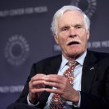 Ted Turner, founder of CNN, speaks on a panel after the screening of "Cold War", a documentary chronicling the events that fuelled the war b Ted Turner, founder of CNN, speaks on a panel after the screening of "Cold War", a documentary chronicling the events that fuelled the war b