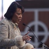 Dr. Bernice King, daughter of slain civil rights leader Martin Luther King, Jr., and CEO of the King Center speaks during the Martin Luther King, Jr. 46th Annual Commemorative Service in Atlanta, Georgia, January 20, 2014. Dr. Bernice King, daughter of slain civil rights leader Martin Luther King, Jr., and CEO of the King Center speaks during the Martin Luther King, Jr. 46th Annual Commemorative Service in Atlanta, Georgia, January 20, 2014.