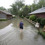 Gov. Dennis Daugaard to assess the potential for Missouri River flooding this year. REUTERS/LANE HICKENBOTTOM Gov. Dennis Daugaard to assess the potential for Missouri River flooding this year. REUTERS/LANE HICKENBOTTOM