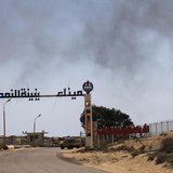The entrance to Zueitina oil terminal is seen in Zueitina, about 120 km (75 miles) west of Benghazi July 18, 2013. REUTERS/Esam Omran Al-Fet The entrance to Zueitina oil terminal is seen in Zueitina, about 120 km (75 miles) west of Benghazi July 18, 2013. REUTERS/Esam Omran Al-Fet
