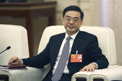 Zhou Qiang, President of China's Supreme People's Court, attends National People's Congress (NPC) in Beijing, March 7, 2013. REUTERS/Stringe Zhou Qiang, President of China's Supreme People's Court, attends National People's Congress (NPC) in Beijing, March 7, 2013. REUTERS/Stringe