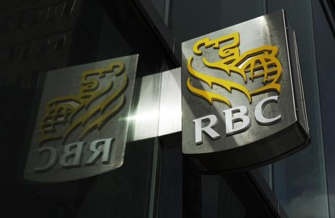 A Royal Bank of Canada (RBC) sign is seen in downtown Toronto, March 3, 2011. REUTERS/Mark Blinch A Royal Bank of Canada (RBC) sign is seen in downtown Toronto, March 3, 2011. REUTERS/Mark Blinch
