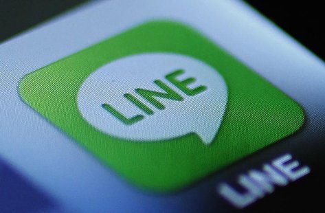 The icon of a free communication app "Line" is pictured on an Apple Inc's iPhone in this photo illustration in Tokyo August 14, 2012. REUTER The icon of a free communication app "Line" is pictured on an Apple Inc's iPhone in this photo illustration in Tokyo August 14, 2012. REUTER