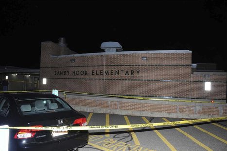 The car driven by Adam Lanza is pictured at Sandy Hook Elementary School in Newtown, Connecticut, in this evidence photo released by the Con The car driven by Adam Lanza is pictured at Sandy Hook Elementary School in Newtown, Connecticut, in this evidence photo released by the Con