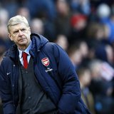Arsenal manager Arsene Wenger walks off the pitch following their English Premier League soccer match defeat to Stoke City at the Britannia Arsenal manager Arsene Wenger walks off the pitch following their English Premier League soccer match defeat to Stoke City at the Britannia