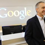 Google Senior Vice President and Chief Financial Officer Patrick Pichette smiles in the new Google office in Toronto, November 13, 2012. REU Google Senior Vice President and Chief Financial Officer Patrick Pichette smiles in the new Google office in Toronto, November 13, 2012. REU