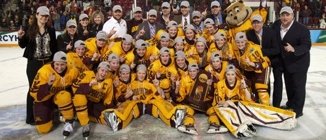 Gopher Women's hockey team Gopher Women's hockey team