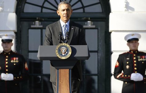 U.S. President Barack Obama makes remarks welcoming NCAA champion athletes to the South Lawn of the White House in Washington March 10, 2014 U.S. President Barack Obama makes remarks welcoming NCAA champion athletes to the South Lawn of the White House in Washington March 10, 2014