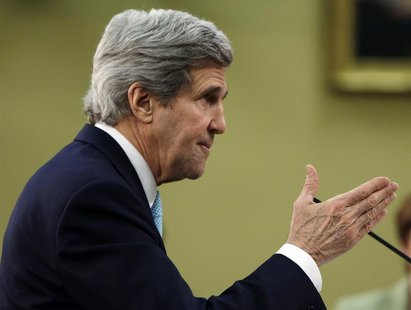 U.S. Secretary of State John Kerry appears before the House Appropriations Committee on Capitol Hill in Washington March 12, 2014. REUTERS/G U.S. Secretary of State John Kerry appears before the House Appropriations Committee on Capitol Hill in Washington March 12, 2014. REUTERS/G