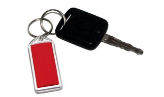 Car key with keychain Car key with keychain