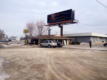 Firefighters respond to a fire at The Blind Ref in Ashwaubenon, Thursday, March 13, 2014. (Photo from: FOX 11) Firefighters respond to a fire at The Blind Ref in Ashwaubenon, Thursday, March 13, 2014. (Photo from: FOX 11)