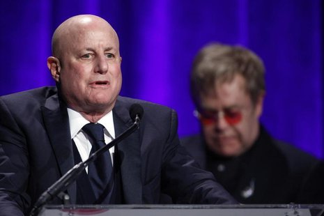 Ronald Perelman speaks after he received his award during the Elton John AIDS Foundation's 12th Annual "An Enduring Vision" benefit gala at Ronald Perelman speaks after he received his award during the Elton John AIDS Foundation's 12th Annual "An Enduring Vision" benefit gala at